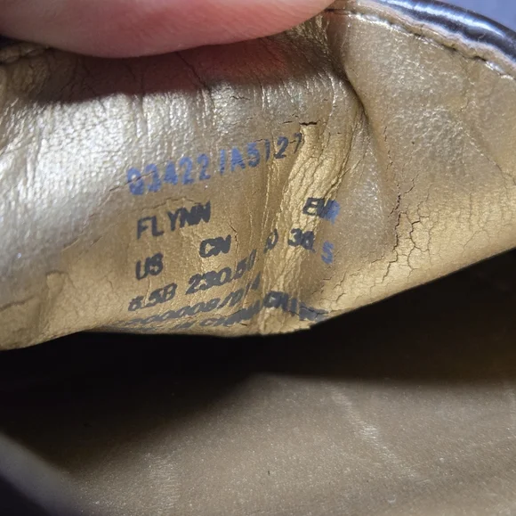 Coach Flynn Signature Patent Loafer Flats Womens Sz 6.5B Slip On Shoes Sneakers. - Picture 9 of 9